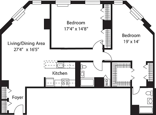 Floor plan M2