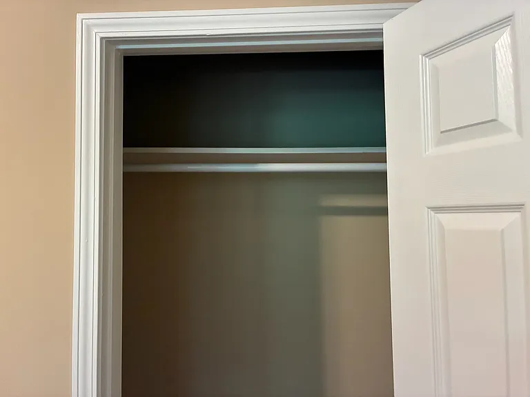 Closet inside the 4th bedroom