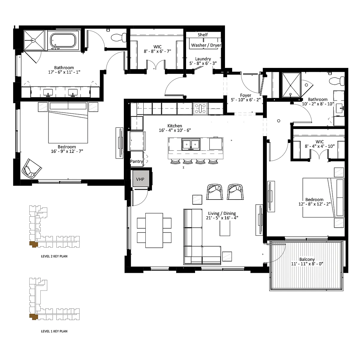 Floor plan Larkin
