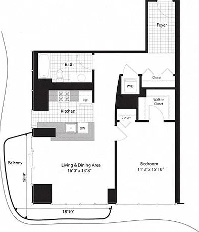 225 N Columbus Dr #4301 — Photo 1