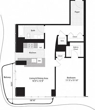 225 N Columbus Dr #2701
