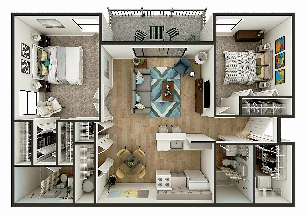 Floor plan Del Mar