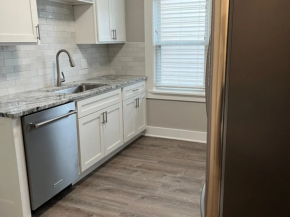 Custom Shaker Cabinets with LVT flooring