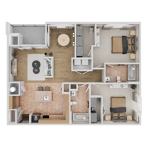 Floor plan B3