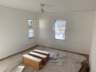 Primary Bedroom during remodel