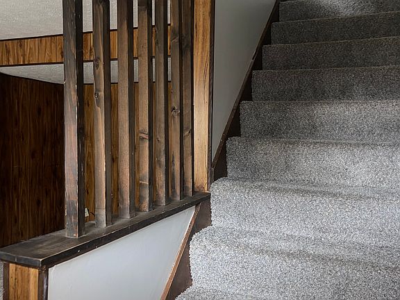 Stairs to main living area