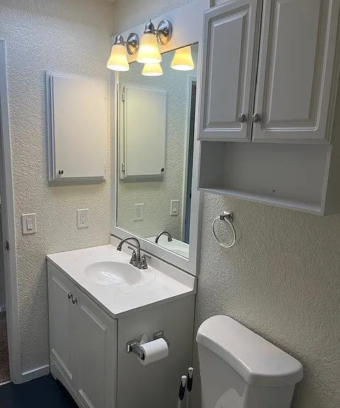 Master bath vanity