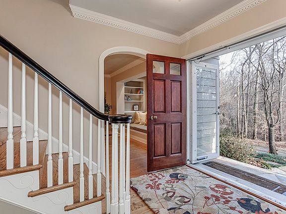 DOUBLE DOORS TO FOYER