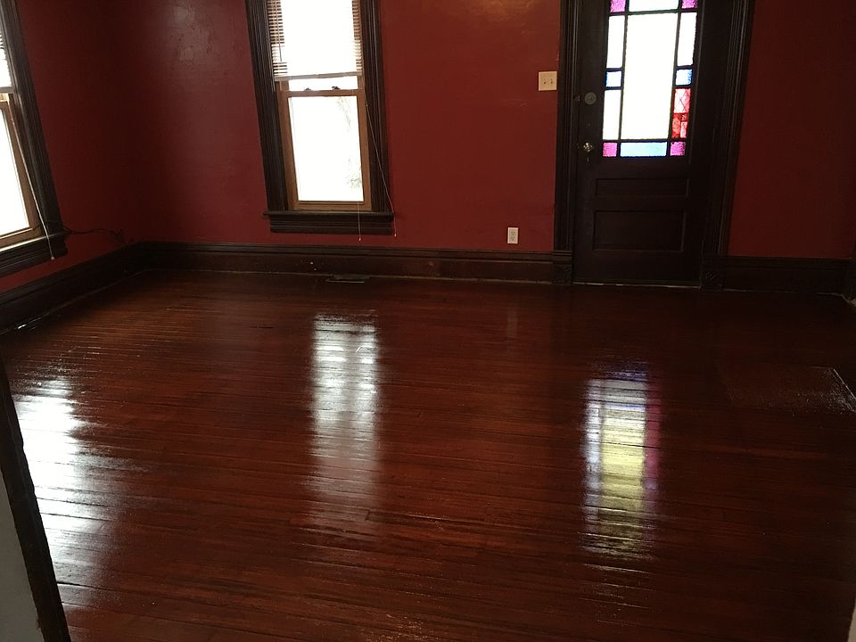 Refinished floor