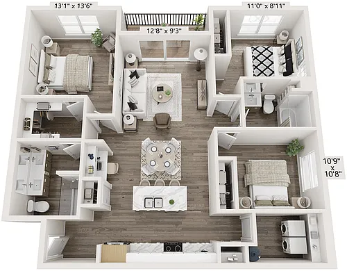 Floor plan C1