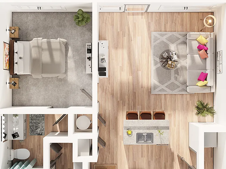 Terrawood - A1B Floor Plan Terrawood - A1B Floor Plan