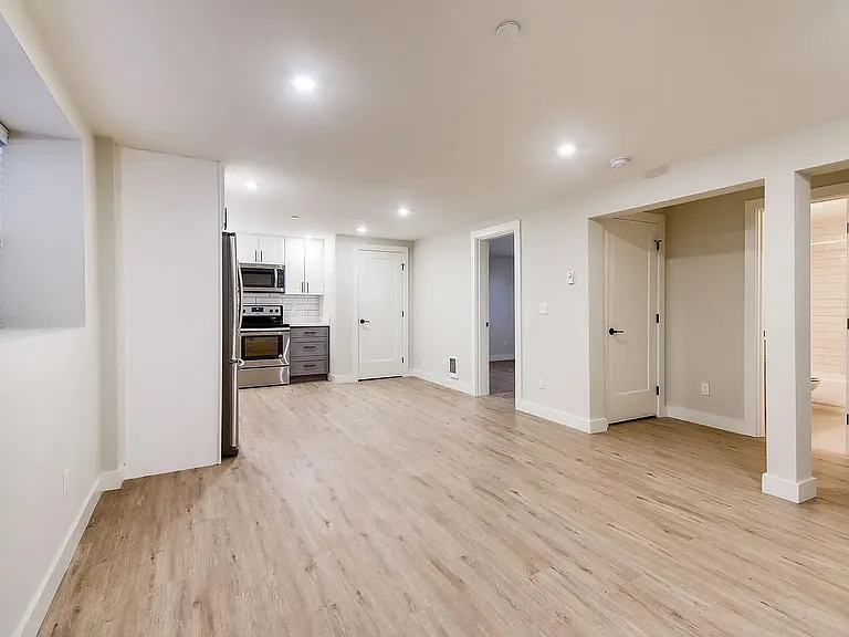 Open concept for social gatherings.