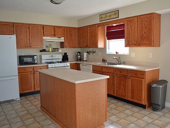 Large kitchen with island