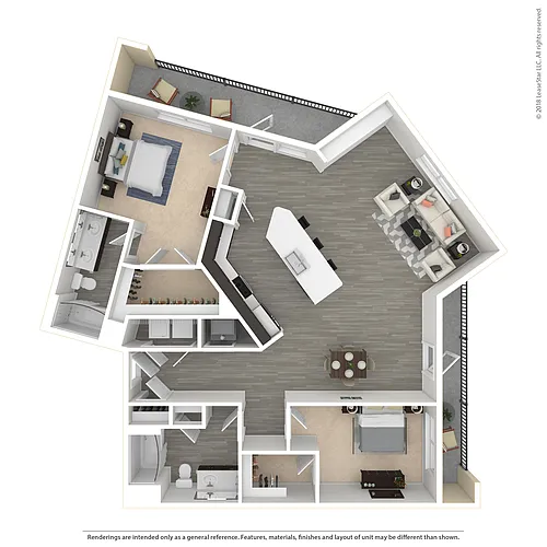 Floor plan C61
