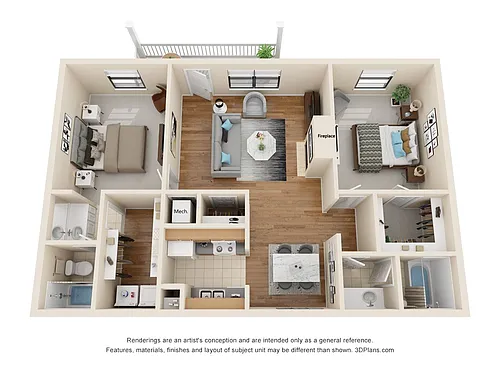 Floor plan Hillcrest