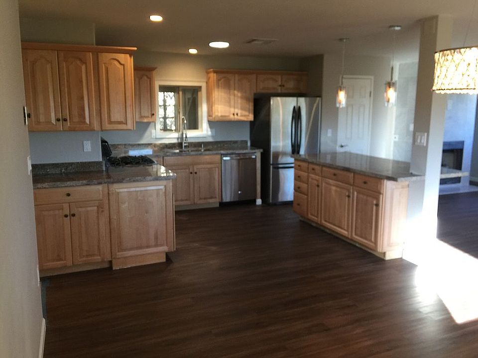 Open concept kitchen