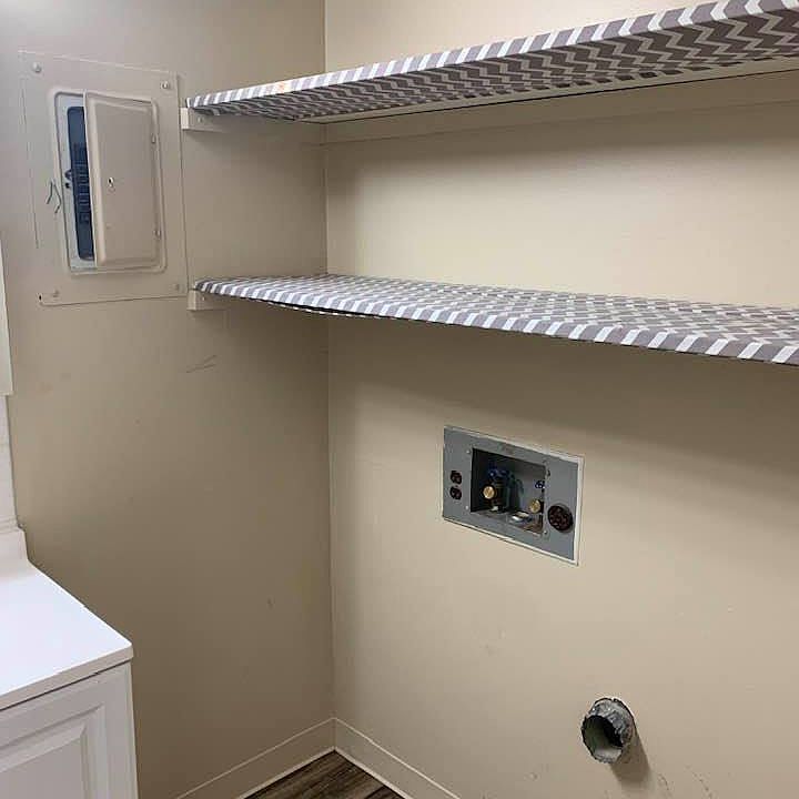Washer and dryer hookups