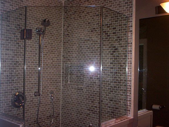 Shower in Master Bath