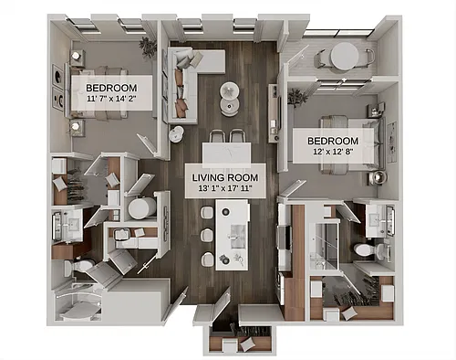 Floor plan The Valor (B3)