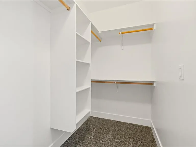 Primary closet