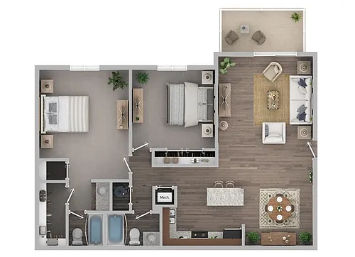 Floor plan B1