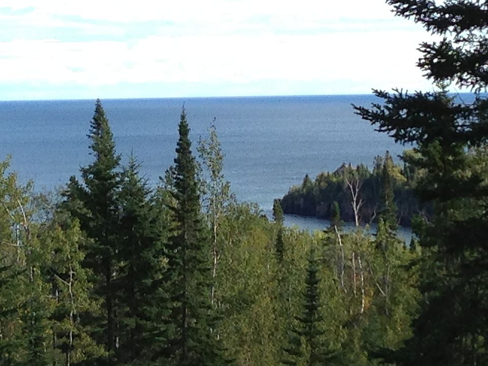 Chimney Rock shoreline