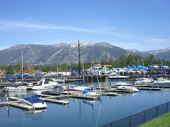 Marina and Mountain views