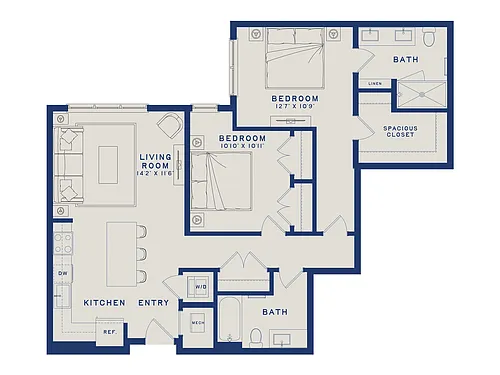 Floor plan B14
