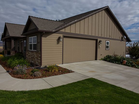 Double garage with shop area