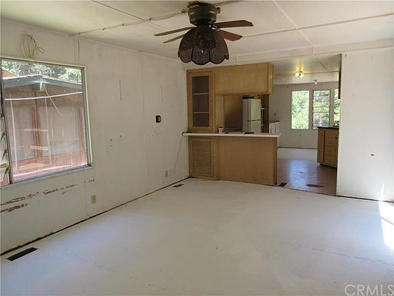 Living room of mobile home