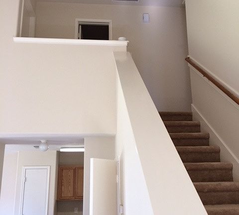 Open layout, high ceiling