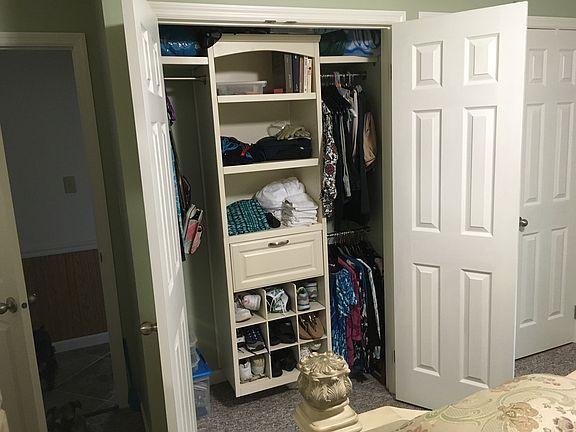 Custom double closet/master 