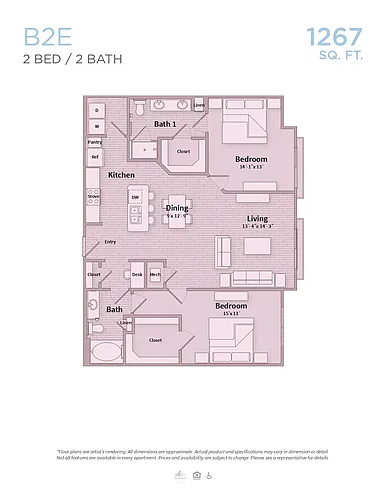 Floor plan B2E