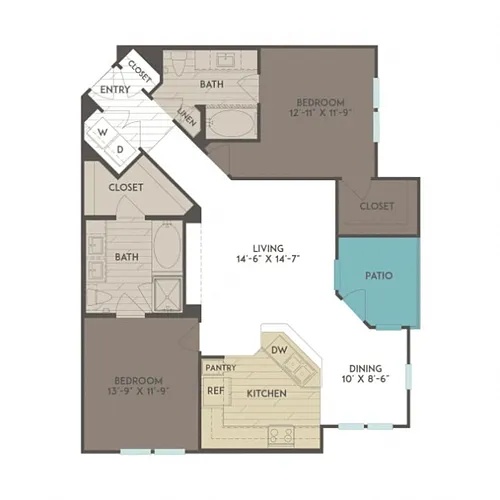 Floor plan B2