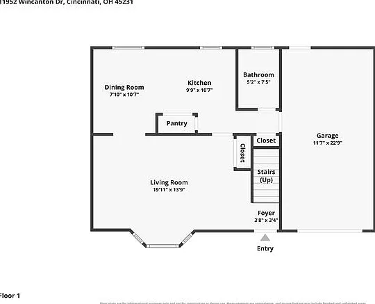 4 bed, 1.0 bath, 1549 sqft, $1,995 — Photo 2