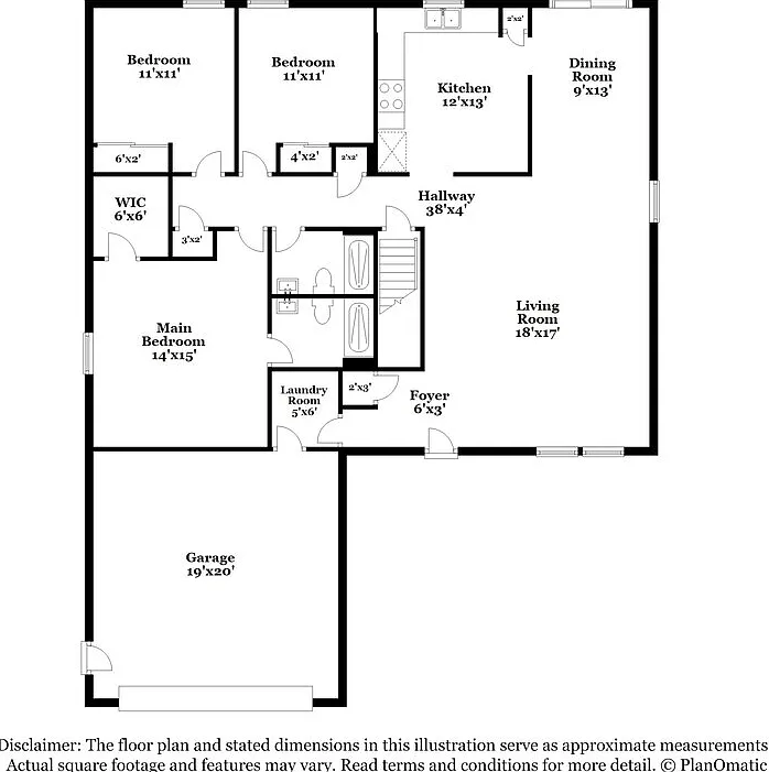3 bed, 2.0 bath, 1496 sqft, $3,130 — Photo 2