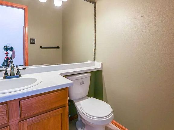 1/2 Bath on Main Floor