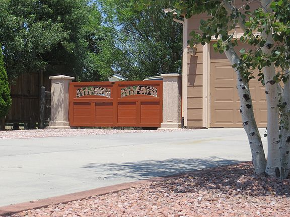 Double Gate to Backyard