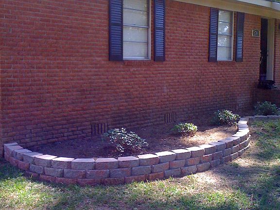 Front flowerbed