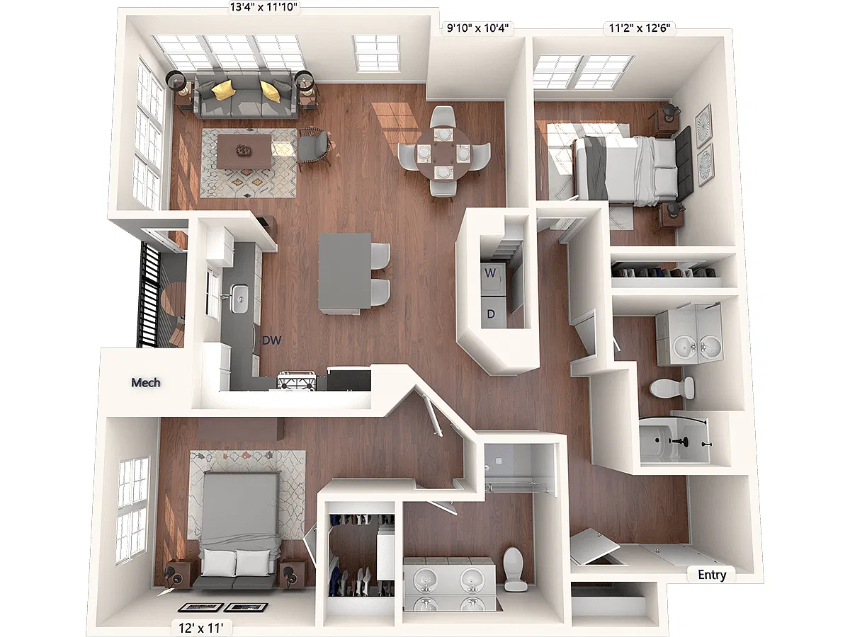 Floor plan B6-sc2-1197-2