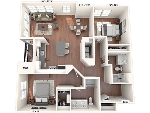 Floor plan B6-sc2-1197-2