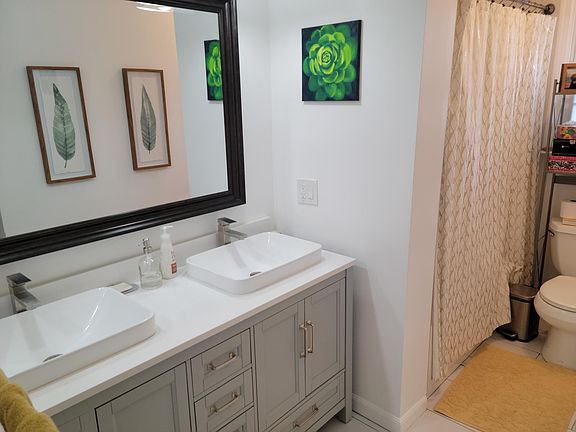 Primary suite bathroom.