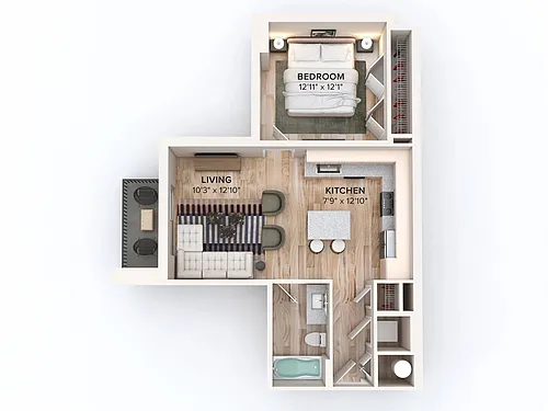 Floor plan A01