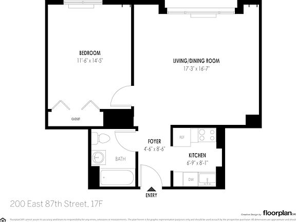 2nd image of 200 E 87th St APT 17F