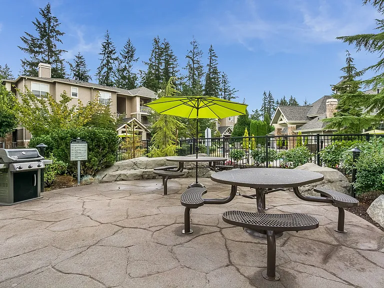Community BBQ and picnic area