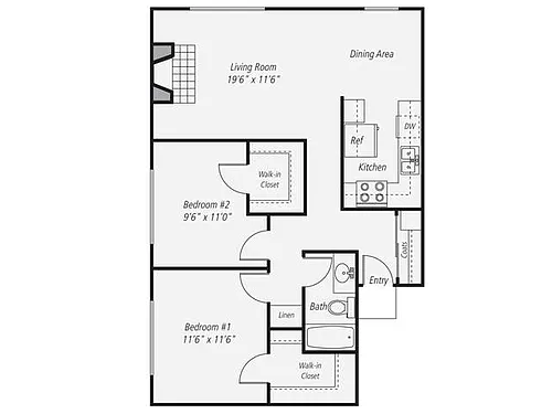 Floor plan B2