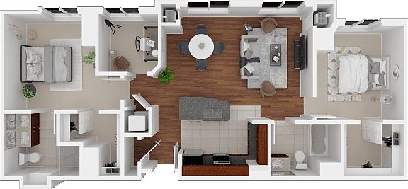 5th image of 1127 15th St Penthouse 210