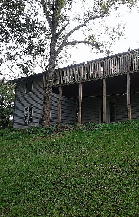 Backside of home