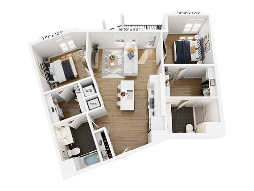 Floor plan B8