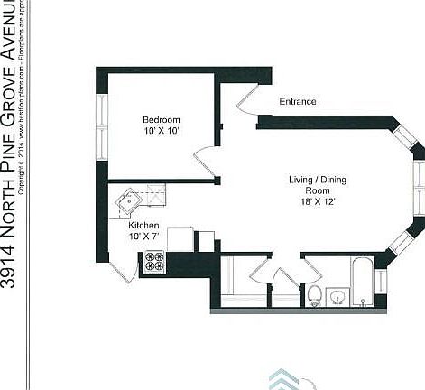 5th image of 3912-3928 N Pine Grove Ave #3914-3E